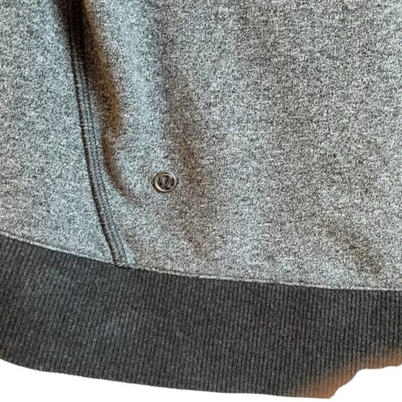Lululemon Crew Love Pullover Heathered Speckled Black - Picture 9 of 9